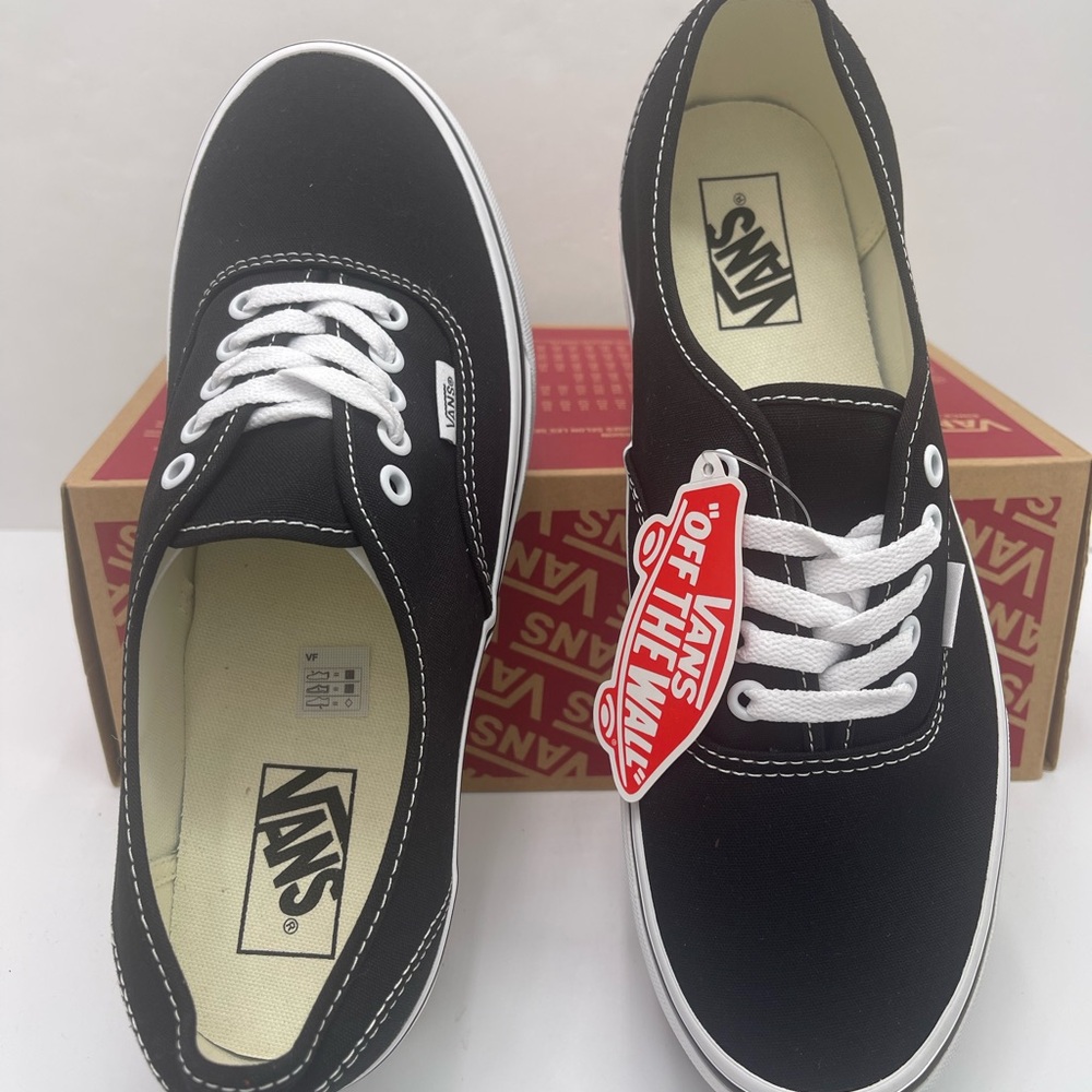 Vans WMNS Authentic Stac
Canvas Black/True White Platform Sneakers 
VN0A5KXXBMX - Picture 11 of 16